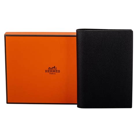 hermes passport holder price|hermes card holder black.